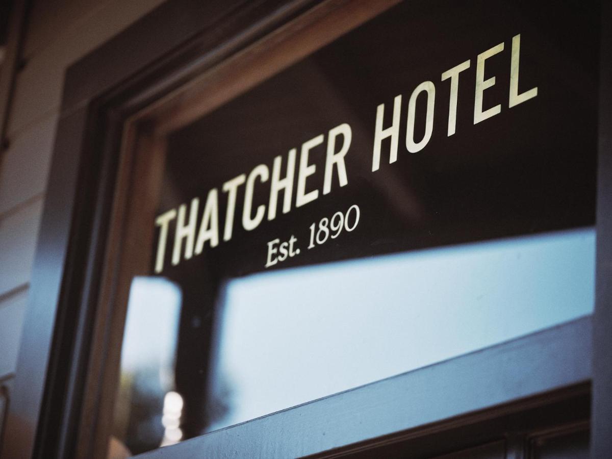 Thatcher Hotel Hopland Buitenkant foto