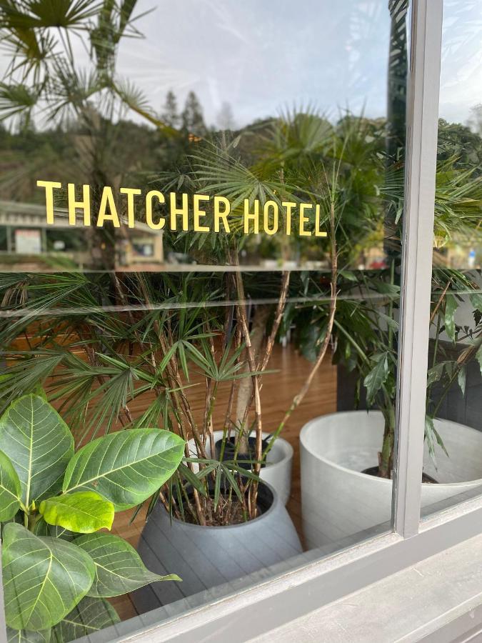 Thatcher Hotel Hopland Buitenkant foto